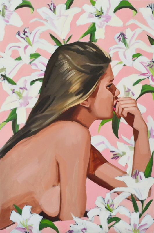 "Blossom" 120x80cm | Alex Biegler | Öl auf Leinwand
